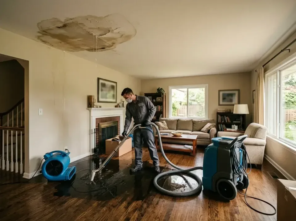 attic-pipe-burst-ceiling-drip-008 — frequently asked questions, Water Damage Restoration & Carpet Care in Culver, OR